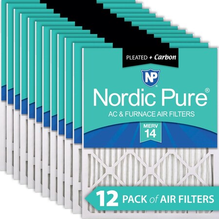 Replacement For NORDIC PURE 12X16X1CUSTOMM14C12